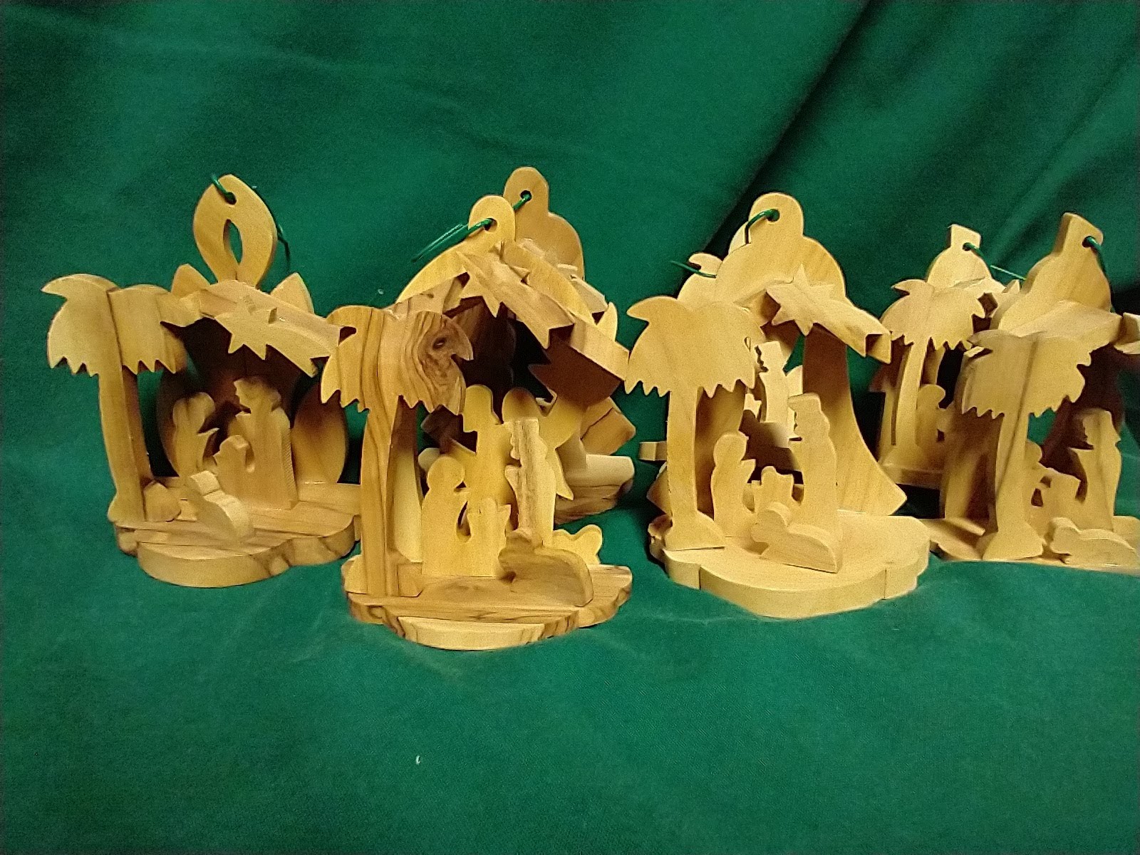 Wood carved ornaments