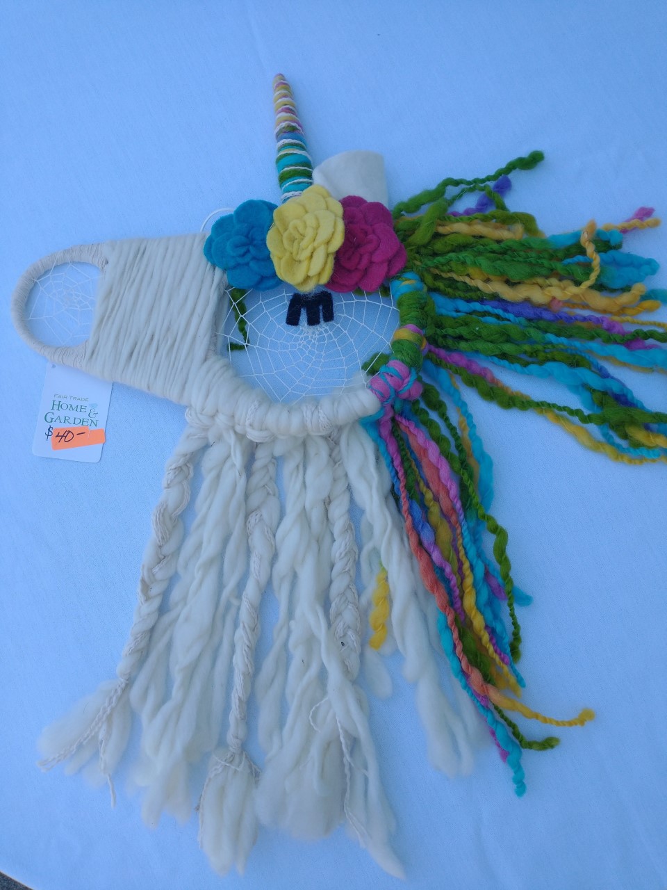 Large Unicorn Dream Catcher